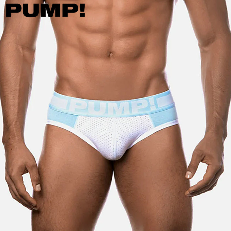 PUMP! - Frost Brief - White/Blue