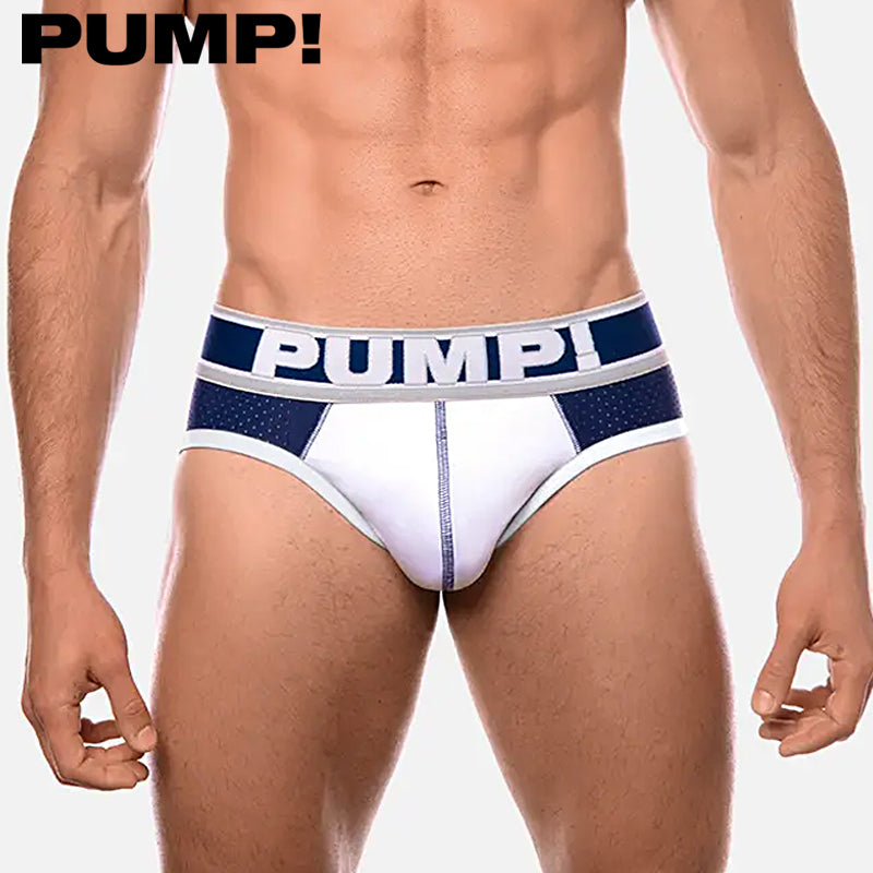 PUMP! - Thunder Brief - White/Blue