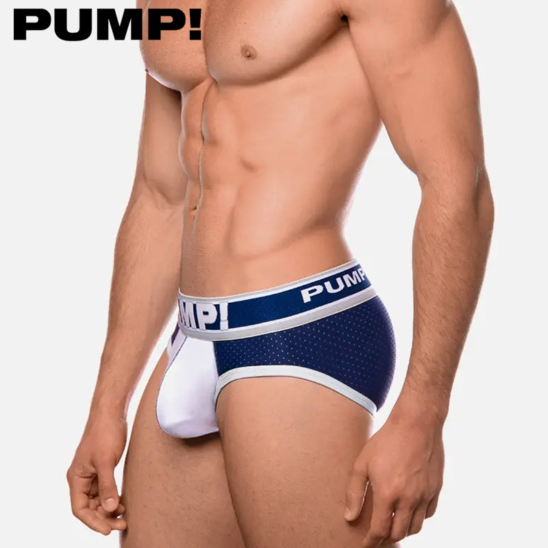 PUMP! - Thunder Brief - White/Blue