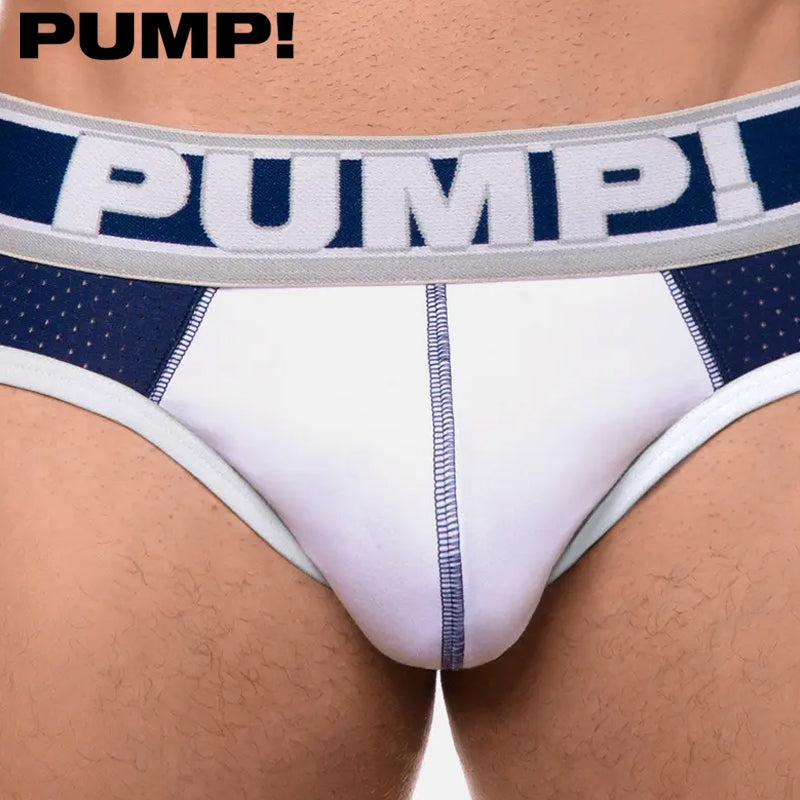 PUMP! - Thunder Brief - White/Blue