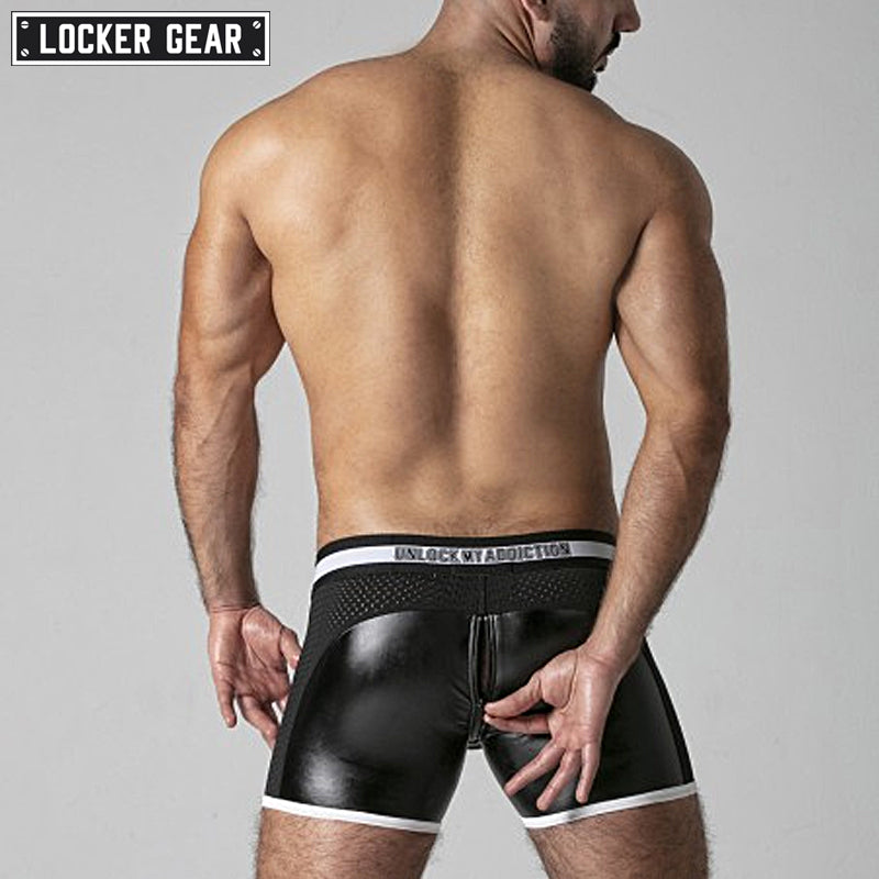 LOCKER GEAR - FULL ACCESS Back Zipper Trunks - White