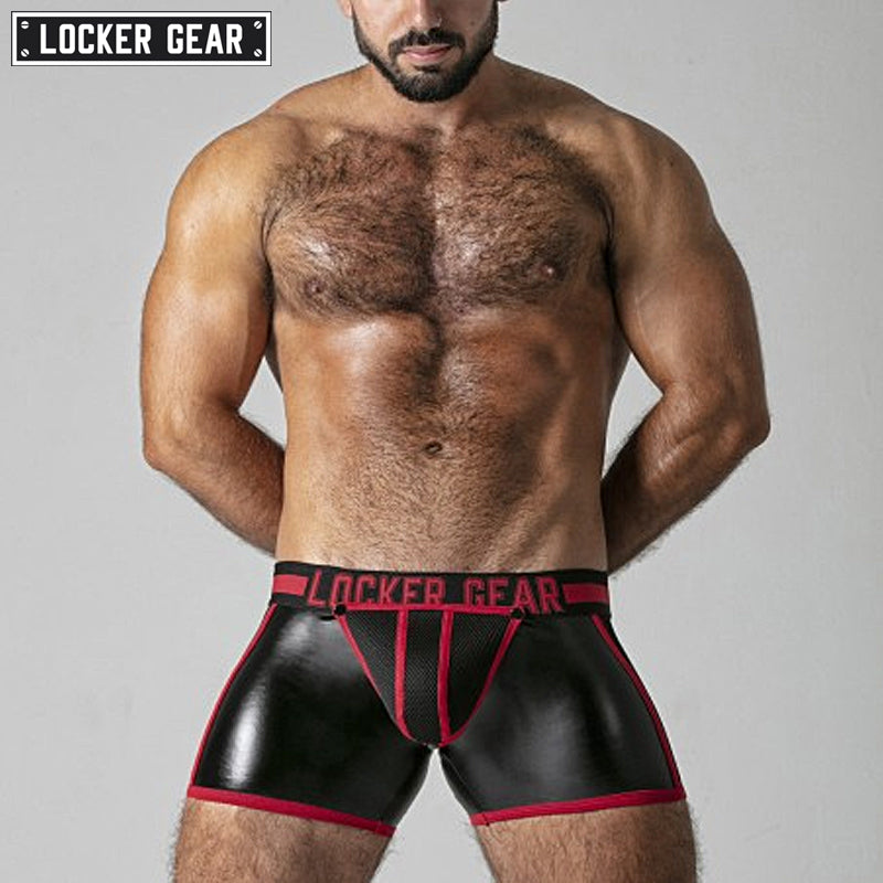 LOCKER GEAR - FULL ACCESS Back Zipper Trunks - Red