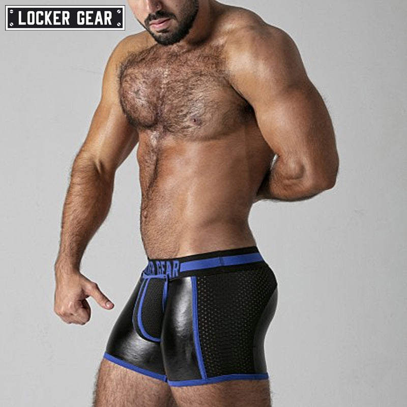 LOCKER GEAR - FULL ACCESS Back Zipper Trunks - Blue