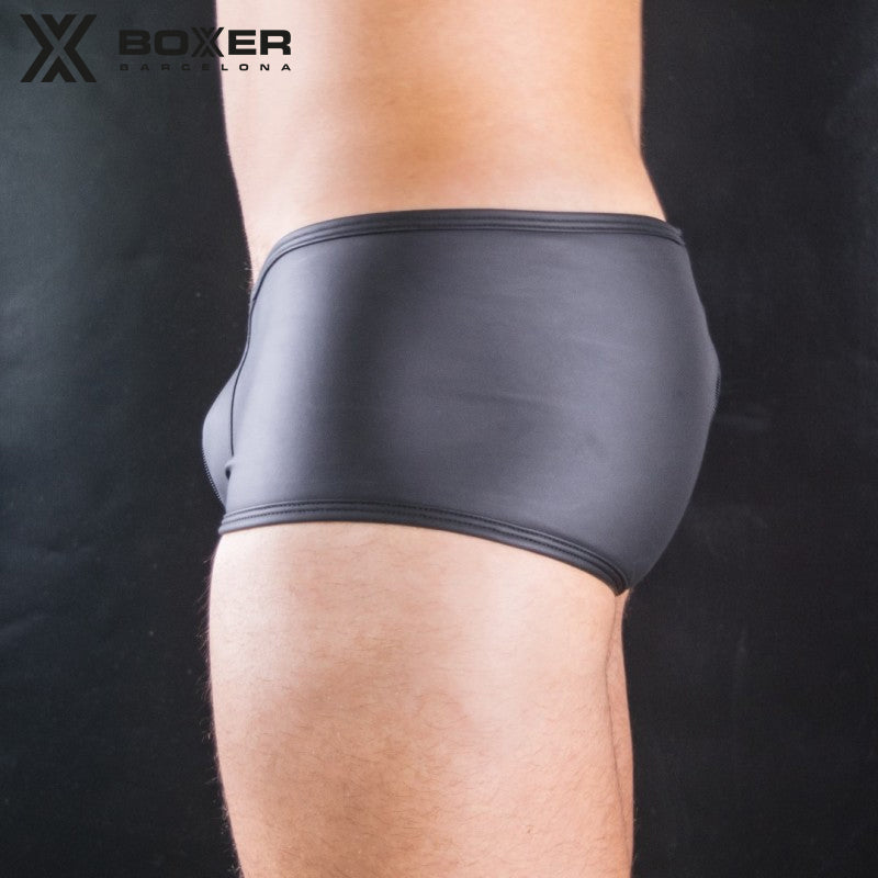 BOXER - Neo Boxer Short - Double Zip - Black