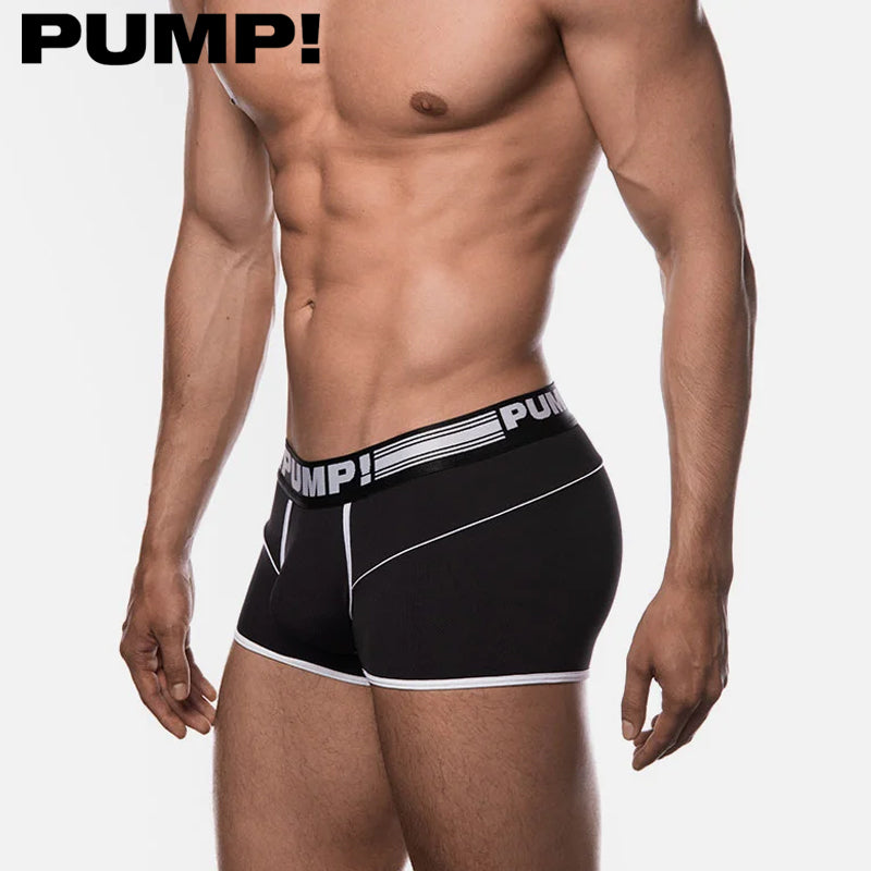 PUMP! - Black Free-Fit Boxer - Black