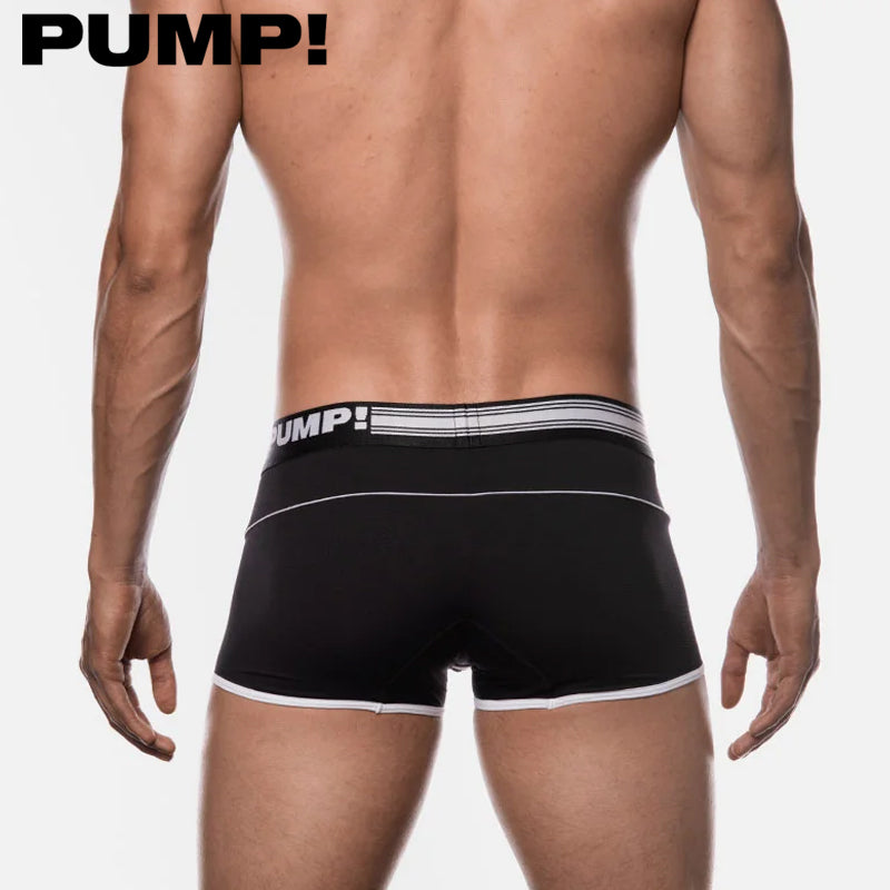 PUMP! - Black Free-Fit Boxer - Black