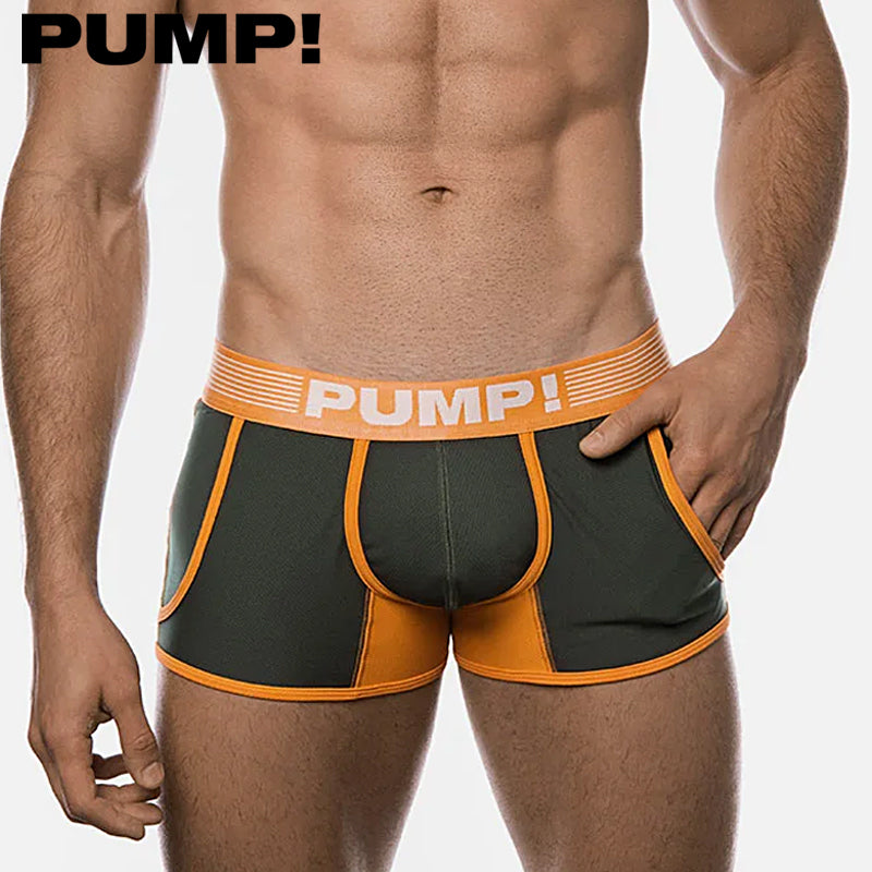 PUMP! - Squad Jogger Boxer - Green/Orange