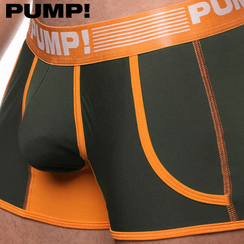 PUMP! - Squad Jogger Boxer - Green/Orange