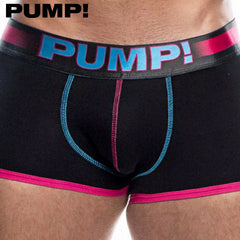 PUMP! - Play Fuchsia Boxer - Black