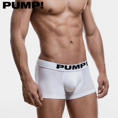 PUMP! - White Classic Boxer - White