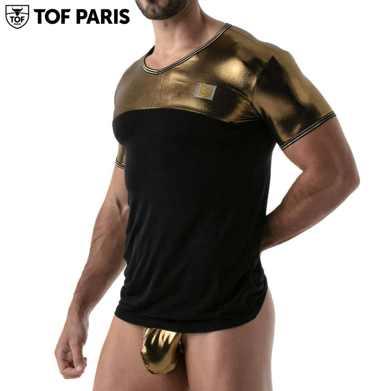 TOF Paris - Metal T-shirt - Golden