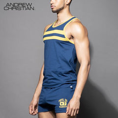 Andrew Christian-Phys. Ed. Varsity Tank - Blue