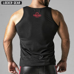 Locker Gear Look At Harder Tanktop Red