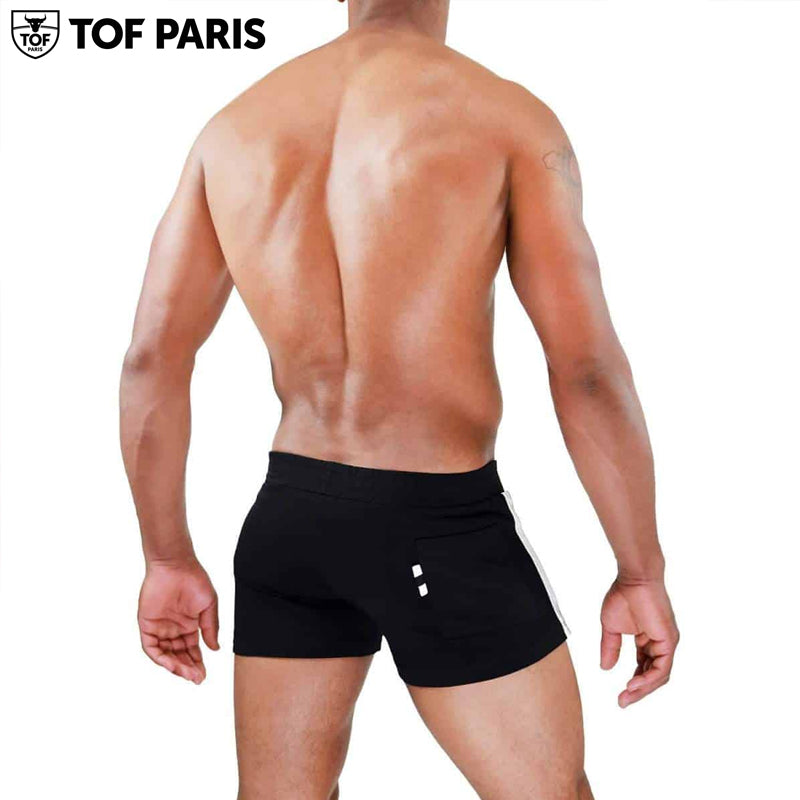 TOF Paris - Berlin Shorts - Black-White