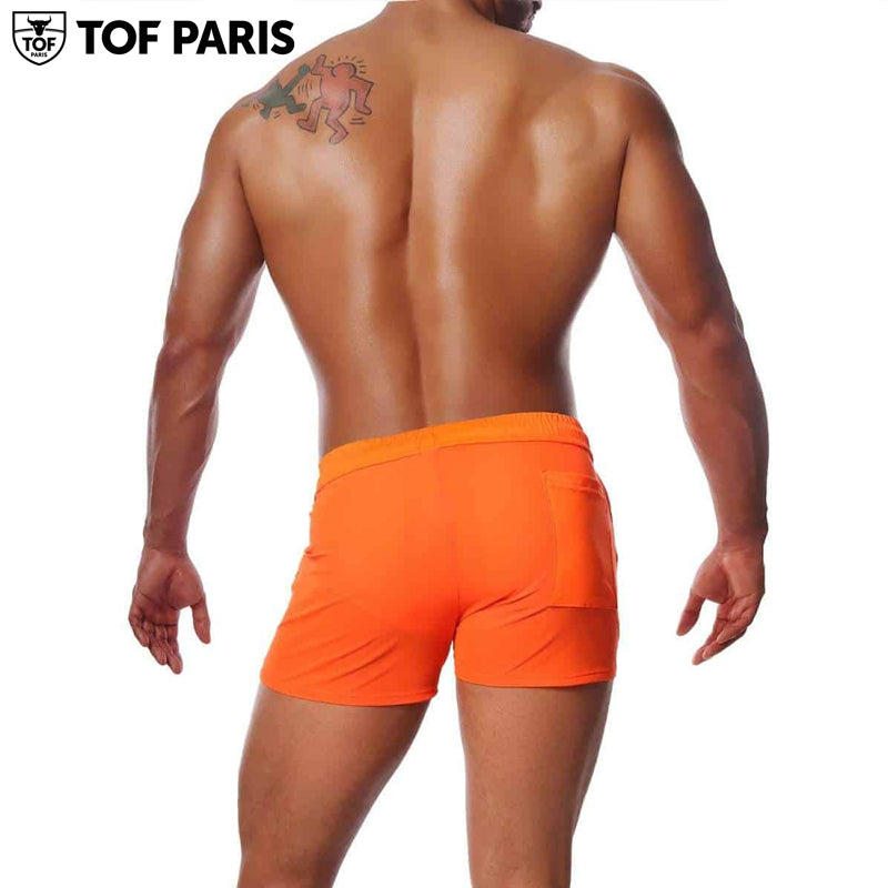 TOF Paris - Happy Shorts - Neon Orange