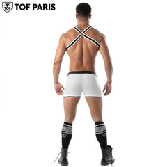 TOF Paris - Bad Boys Shorts - White