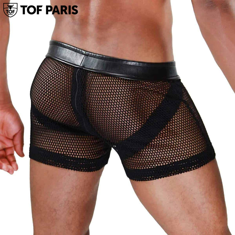 TOF Paris - Spartacus Full Zip Jockshorts - Black