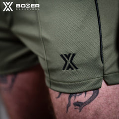 BOXER - T-Class Shorts - Khaki/Black