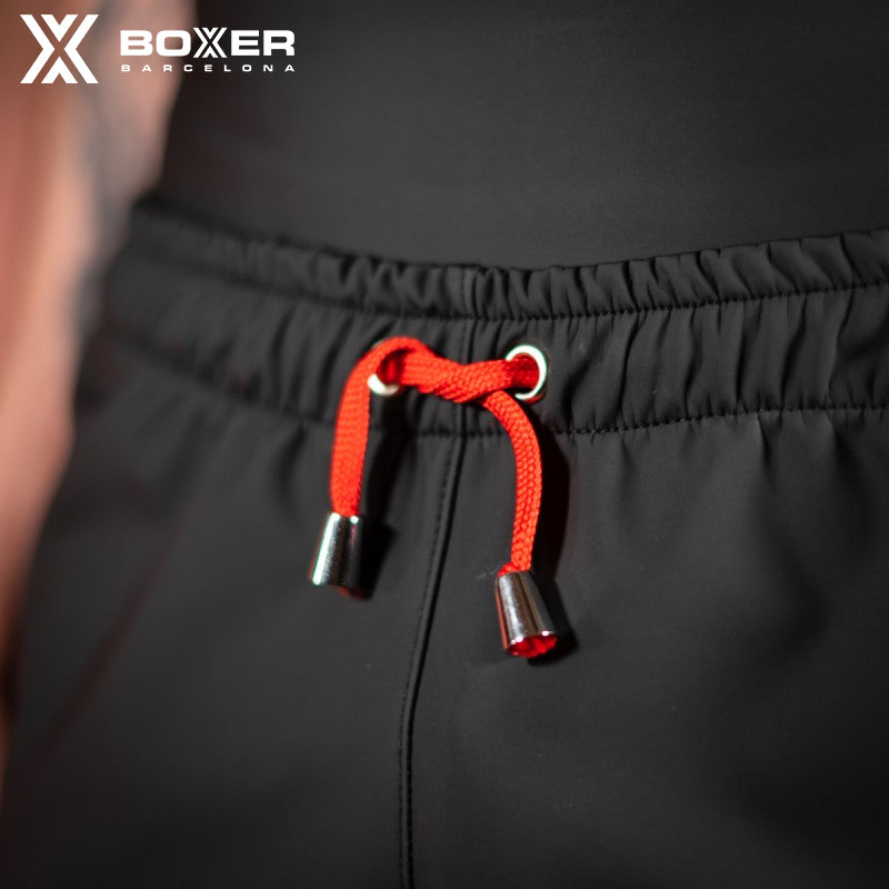 BOXER - Neo Sexy Shorts - Black/Red