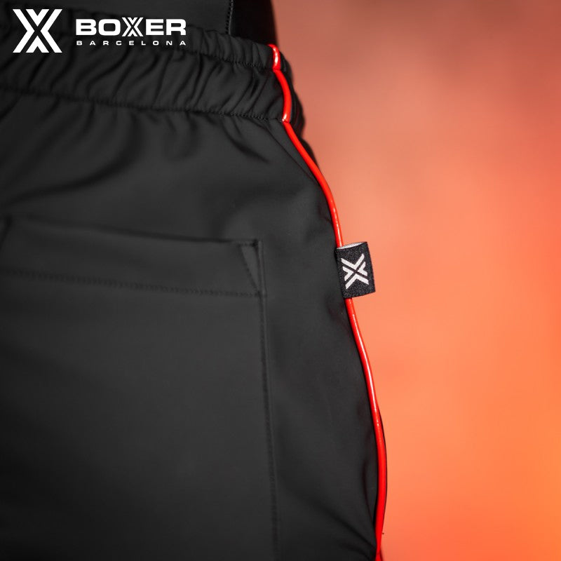 BOXER - Neo Sexy Shorts - Black/Red