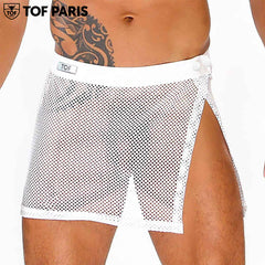 TOF Paris - Circuit Mesh Skirt - White