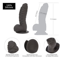 Naked Addiction - Ben Dildo with Suction Cup (18 cm)