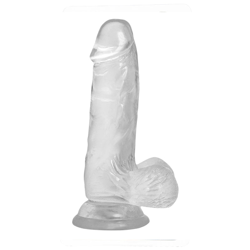 Naked Addiction - Crystal Clear Dildo (15 cm)