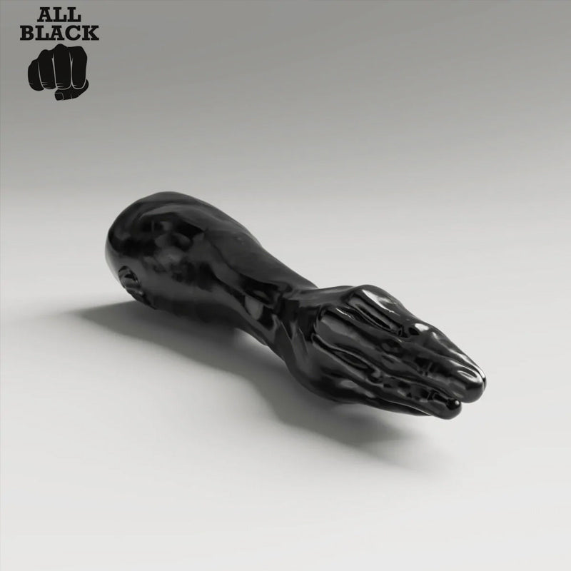 All Black - AB Steroïd - Breaststroke Dildo 13 Inch / 33 x 3 cm.