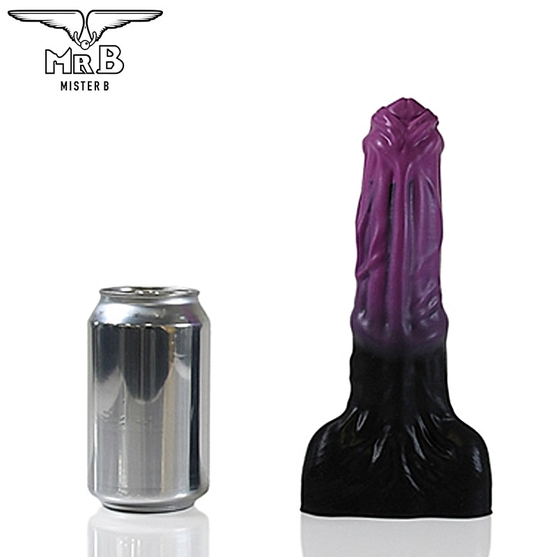 Mister B - HellHound Pegasus Dildo - Black Purple S (22 cm)