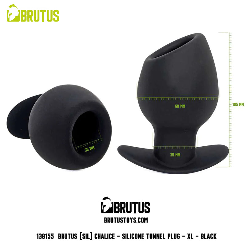 BRUTUS - Chalice - Silicone Tunnel Butt Plug XL