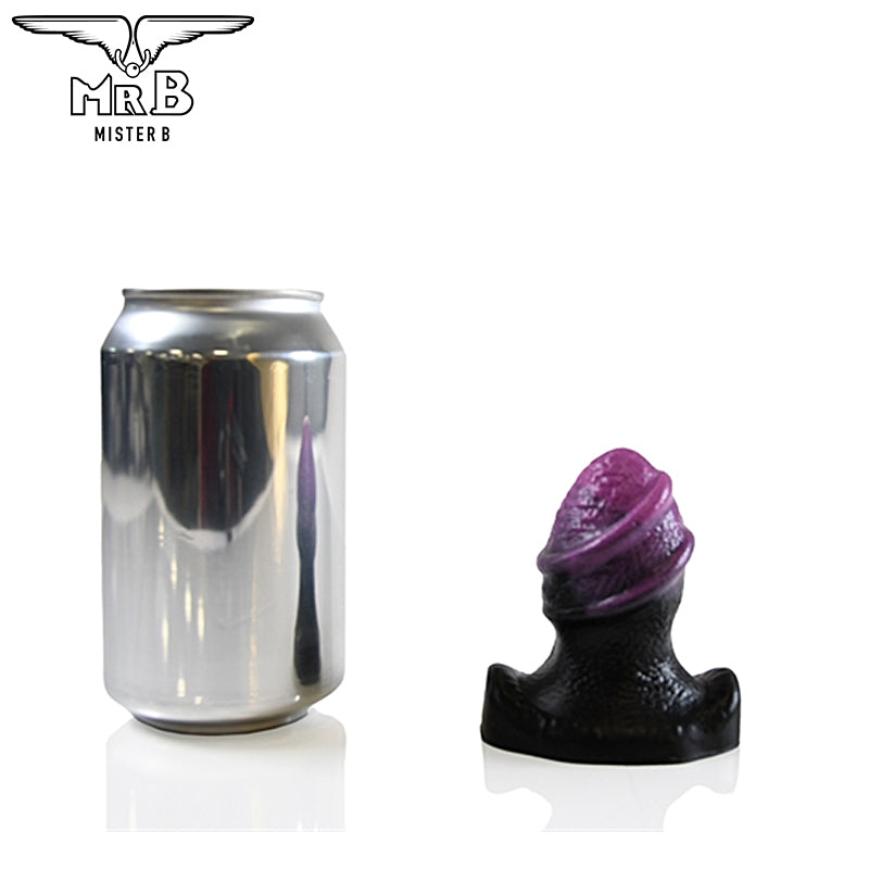 Mister B - HellHound Sphinx Buttplug - Black Purple XS (8 cm)