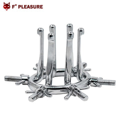 F* Pleasure - Metal anal expander speculum L - ANAL SPREIZER