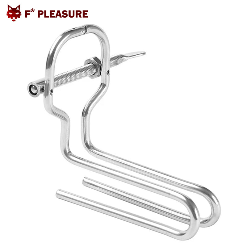 F* Pleasure - Stainless steel anal expander speculum - ANAL SPREIZER