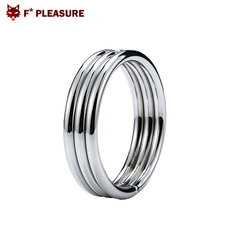 F* Pleasure -  Stainless steel cock ring - Ø 40 mm.