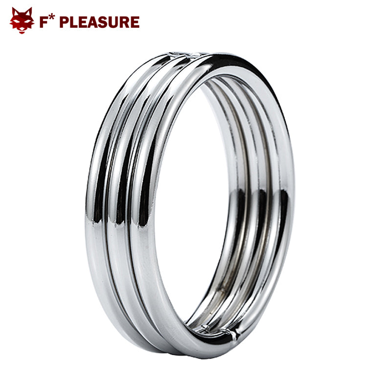 F* Pleasure -  Stainless steel cock ring - Ø 50 mm.