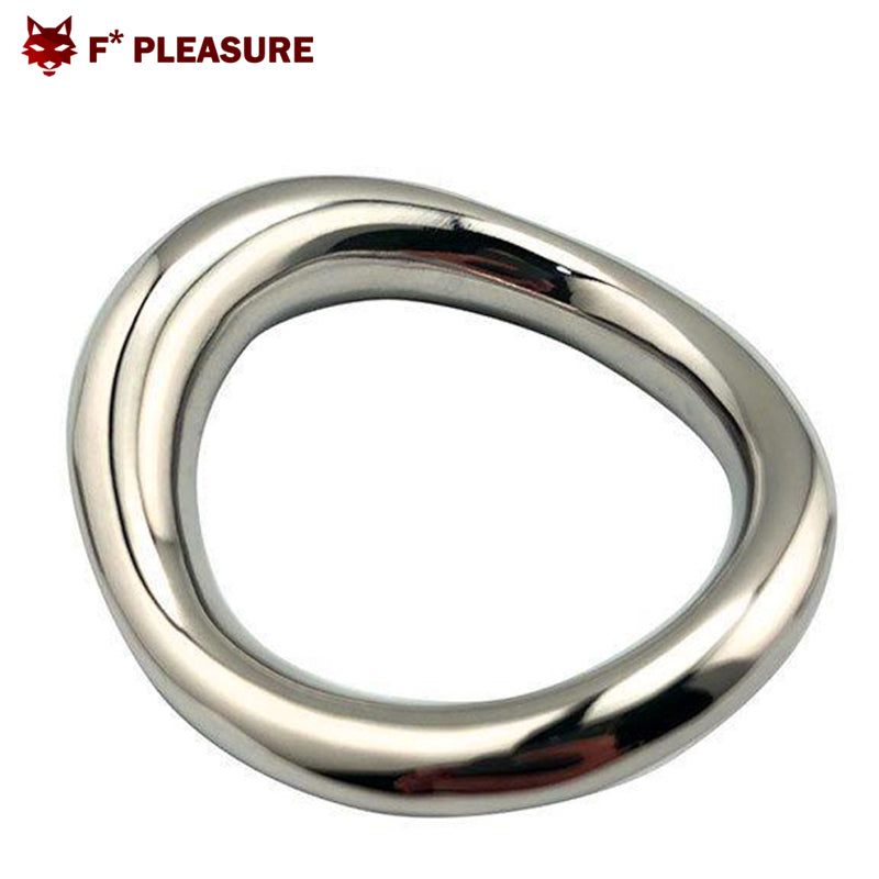 F* Pleasure - Stainless steel cock ring - Ø 49/44 mm.