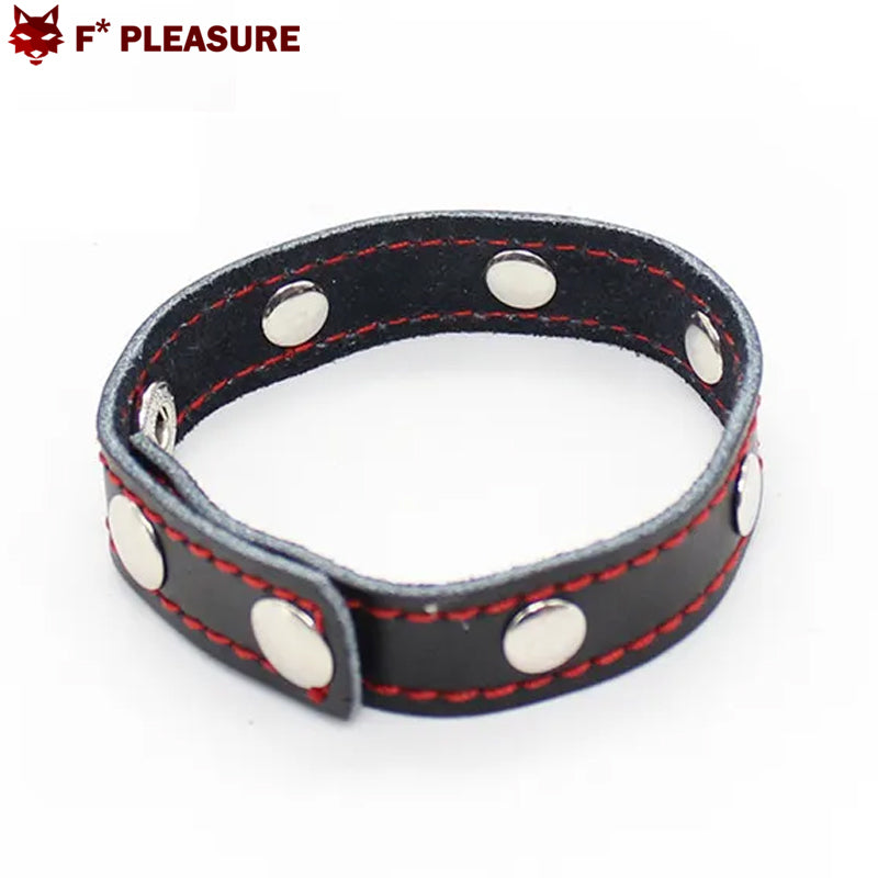 F* Pleasure - Leather Multi-Snap Ring 3-Snap