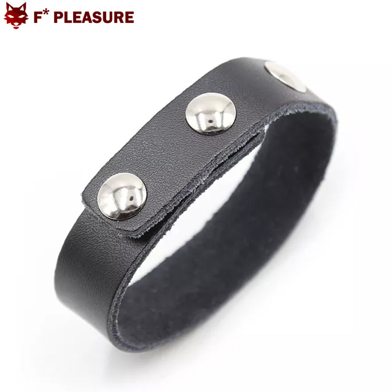 F* Pleasure - 3-Snap Anneau Multi-Snap en cuir