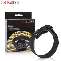 CalExotics - Leather Cinch Cockring Strap