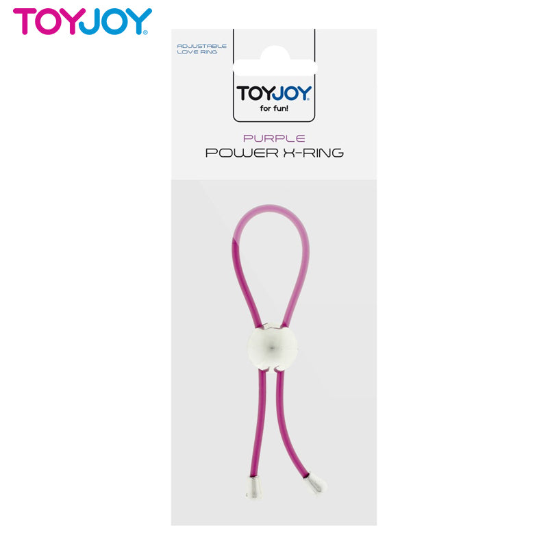 ToyJoy - Size-adjustable penis ring Power X Ring Purple