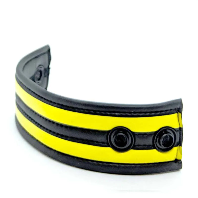 665 - Neoprene Racer Ball Strap - Yellow