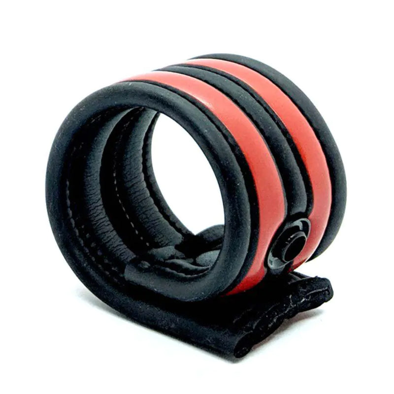 665 - Neoprene Racer Ball Strap - Red