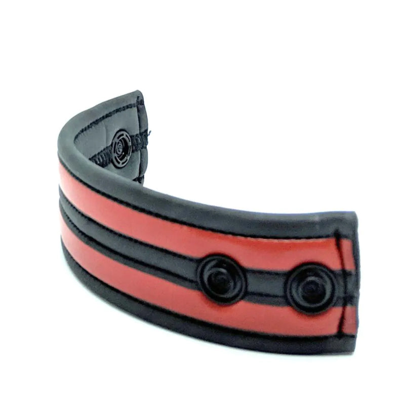 665 - Neoprene Racer Ball Strap - Red