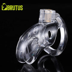 BRUTUS Shark Cage - Chastity Cage - Clear