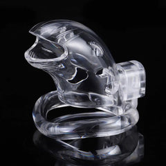 BRUTUS Shark Cage - Chastity Cage - Clear