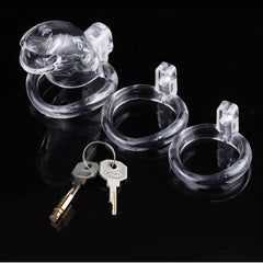 BRUTUS Shark Cage - Chastity Cage - Clear