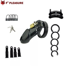 F* Pleasure - Chastity Cage - Black (Size S)