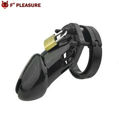 F* Pleasure - Chastity Cage - Black (Size L)