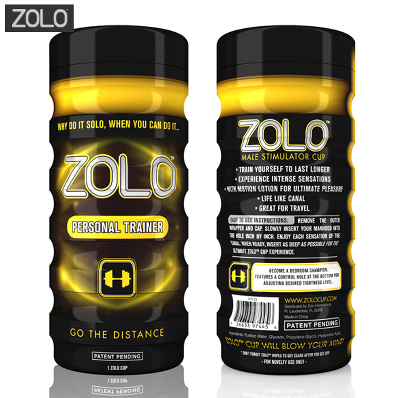 ZOLO - CUP Personal Trainer Masturbator