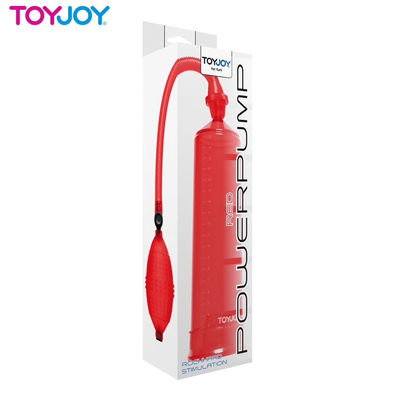 ToyJoy - Power-Pumpe mit Manschette Rot